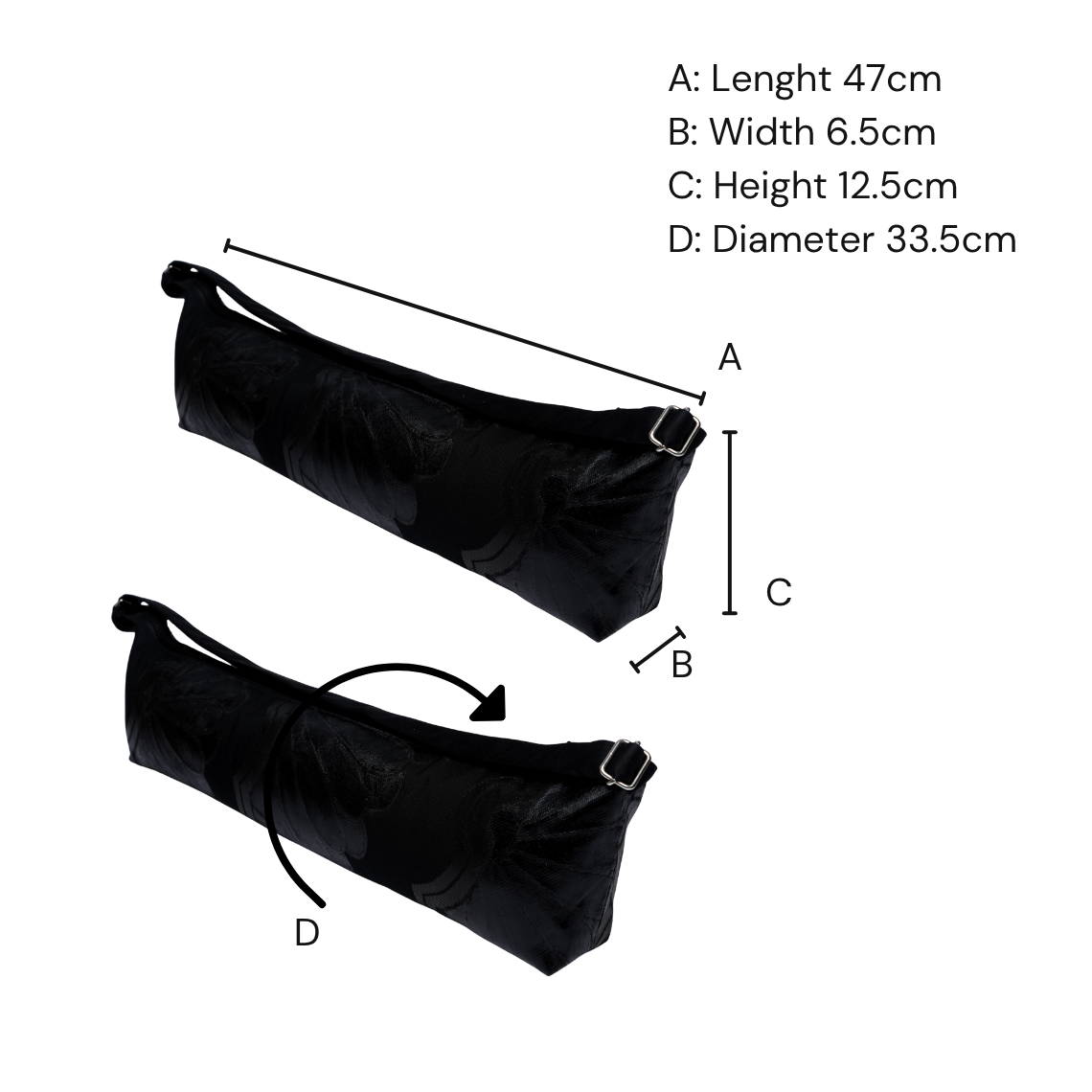 Kimono Obi Silk Flute Bag – Chrysanthemum