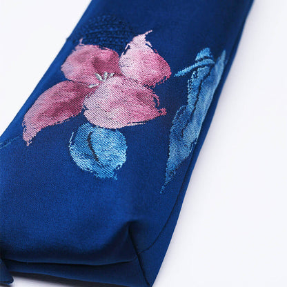 Kimono Obi Silk Piccolo Bag – Hanamizuki (Dogwood) Flower